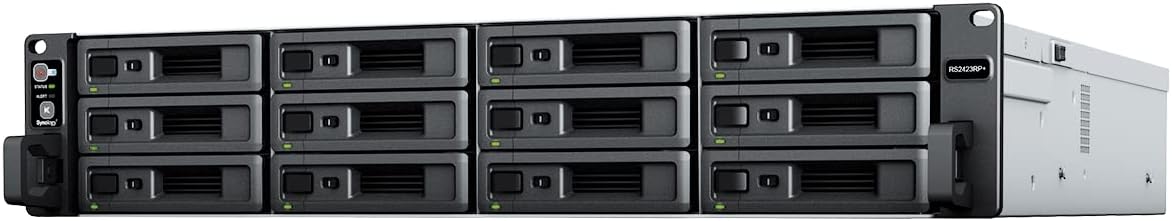 Synology RackStation RS2423RP+ 12-bay 2U rackmount NAS