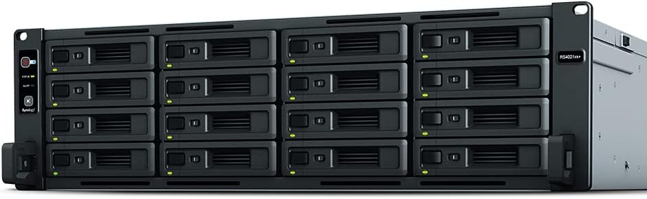 Synology RackStation RS4021xs+ 16-bay rackmount NAS