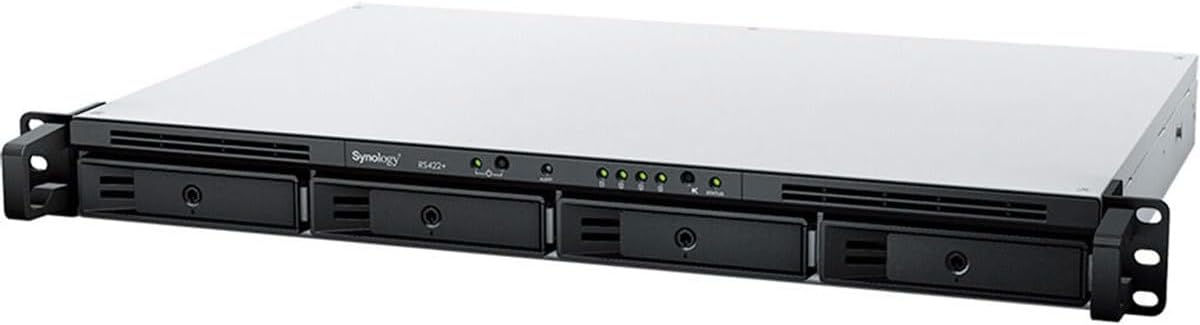 Synology RackStation RS422+ 4-bay 1U rackmount NAS